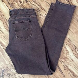 Arizona Jean Co. Vintage Burgundy Wash Super Skinny Jeans